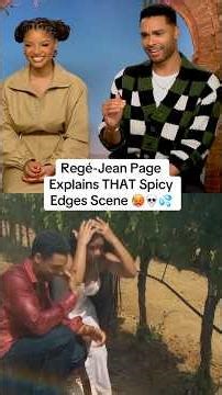 Regé Jean Page Defends THAT Shirtless Scene In You, Me & Tuscany 🤣🥵💀 #regejeanpage #bridgerton