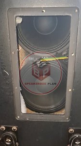 QSC Ksub 12, Dual 12" subwoofer #speakerbox #diy #music | Speakerbox Plan