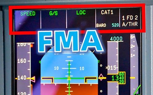 「飞行方式信号牌(FMA)」简介【空客A320系列教程 09】