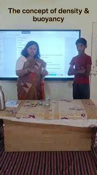 The "water lemon experiment" is a demonstration illustrating the concept of density and buoyancy.