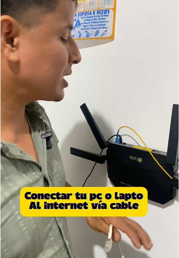 Cómo conectar tu computadora a Internet con cable Ethernet
