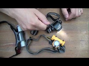 Flashlight review / Fenix HL21 & Surefire Minimus