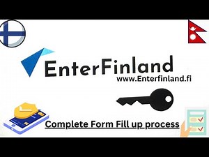 Enterfinland Application Process from Nepal -2024 | How to fill Finland visa application form