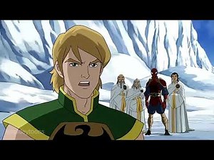 Scorpion vs Iron Fist and Spiderman | [HD] #Spiderman