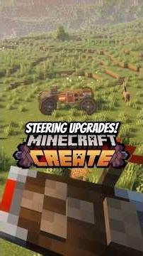 Remote Control Car #minecraft #createmod #aeronautics #shortsfeed