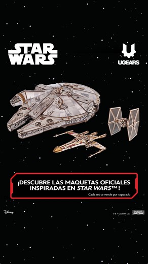 ⚡¡NOVEDAD! El Halcón Milenario de la colección Star Wars™ de Ugears.  La nave más icónica de la galaxia, ahora como modelo DIY con motores LED y un interior detallado. ✔️ El modelo más grande en la historia de Ugears ✔️ Envíos a todo el mundo ✔️ Piezas de repuesto gratuitas | Ugears | Facebook
