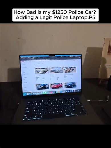 How Bad is my $1250 Police Car? Adding a Legit Police Laptop!