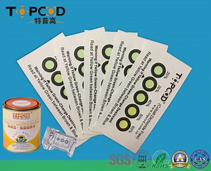 [Hot Item] 6 Points 10%-60% Yellow to Green Cobalt Free Humidity Indicator Cards