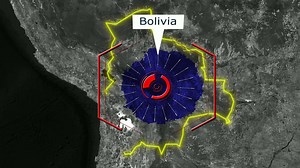 Download Bolivia Map - Cyber Attack for free