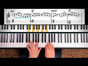 How To Play Bossa Nova Jazz Piano