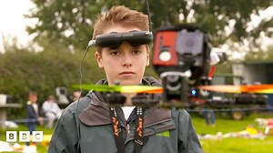 This is what 80mph drone racing looks like