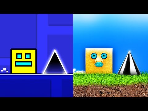 I Made Geometry Dash look TOO REALISTIC