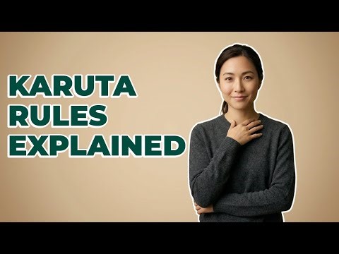 What Are The Rules For Playing Karuta?
