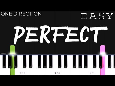One Direction - Perfect | EASY Piano Tutorial