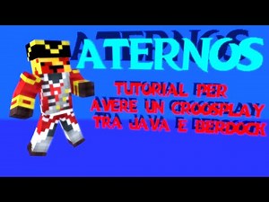 Minecraft Tutorial Aternos | Cross Play | Java e Bedrock !!! (Nuovo video nella descrizione)