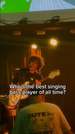 Who’s the best singing bass player of all time? #bassplayer #bassguitar #singers #goats