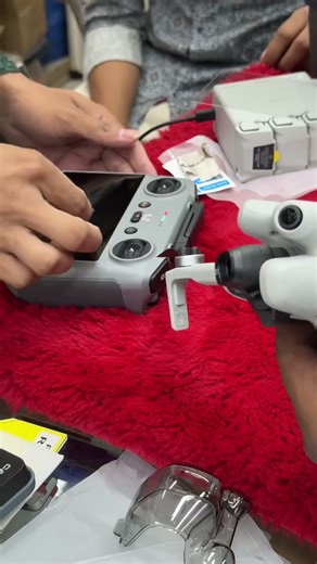 DJI Drone Remote Control Screen Protector Installation #djimini4pro #djidrone #djirc2