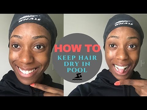 Keeping Hair Dry While Swimming | HOW TO | NurseAggz