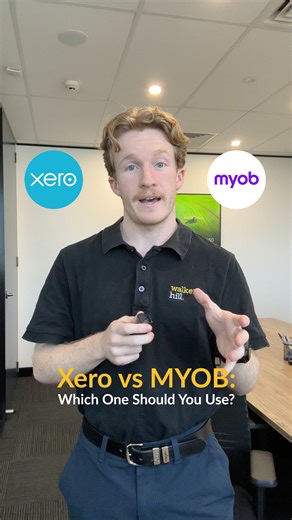 Walker Hill on Instagram: "Xero or MYOB? It's one of the first decisions you'll make when setting up your business finances. 💻 Adam gives an honest breakdown of both so you can pick the one that actually suits your business."
