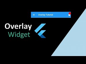 Overlay Widget In Flutter || Awesome Floating Overlay Widget || Flutter Widgets