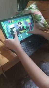 playing fnf in my tablet