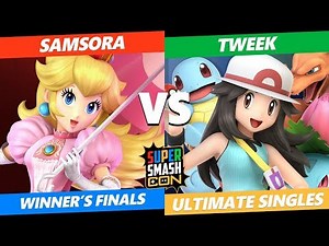SSC 2019 SSBU - eUnited Samsora (Peach) VS TSM Tweek (Trainer) Smash Ultimate Winner's Finals
