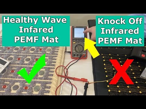 Healthy Wave Mat Vs Knock Off Infrared PEMF Mat Review & Comparison. Why Healthy Wave is #1