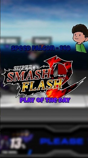 Fastest Falcon - SSF2 POTD [140] #ssf2 #smashbros #falcon