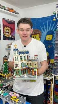 Building the 2026 LEGO Modular the “Shopping Street” for my LEGO City! #lego #legocity #legostore