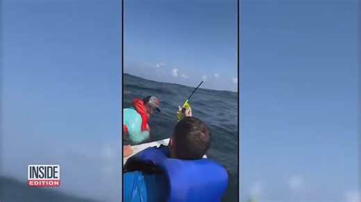 176K views · 2.4K reactions | A group of fishermen were in deep trouble during a fishing competition. Their boat sank in the Gulf of Mexico. Luckily, they had a special device, a personal beacon, that alerts the U.S. Coast Guard in the event of an emergency. He says they were treading water and clinging to their coolers for over four hours before the U.S. Coast Guard finally arrived. | Inside Edition | Facebook