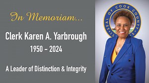 Today, I would like to take a moment to honor the life and legacy of the late Karen A. Yarbrough, a trailblazer, mentor, and devoted public servant. 💐 As the first woman and first African American to serve as Cook County Clerk, Karen broke barriers with grace, determination, and dedication to justice and equity. In recognition of her profound impact on our county and our communities, I am declaring April 7th as "Karen A. Yarbrough Day" — a day to reflect on her service and carry forward her vis