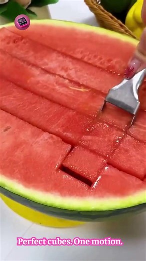 Avengers-Level Watermelon Tool Cuts Perfect Cubes in Seconds 🍉 #HandyDelights