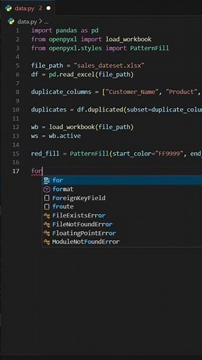 Detect Duplicate Data in Excel with Python 🐍 | Pandas Tutorial