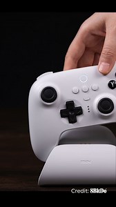 The Ultimate Controller from 8BitDo truly lives up to its name. It’s a sleek and responsive wireless gamepad that works with PC, Steam Deck and Switch, and it costs under $100. Learn more and see the full list of best gifts for gamers this year: https://engt.co/4fSZ36R | Engadget