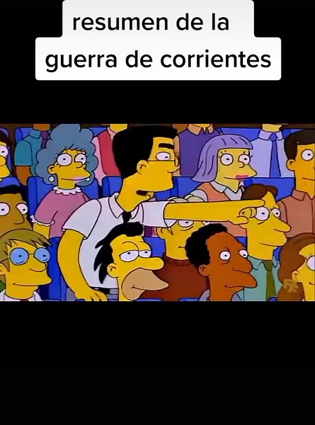 La Guerra entre Nikola Tesla y Thomas Edison en Los Simpsons