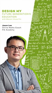 Meet Jason, an Online Maths Coach who has taught maths for over 14 years and counting. He lets us into his teaching philosophy and coaching systems of designing his tomorrow, with his Wacom Intuos Pro! #wacomSG #DesignYourTomorrow | Wacom Singapore