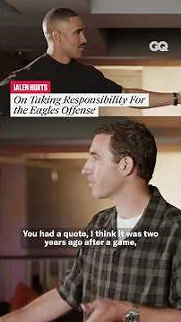 “I’ve got the fate of the city in my hands” Says Philadelphia Eagles QB Jalen Hurts