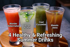 10 summer drinks recipes - refreshing drink | fruit drinks | summer fruit juice