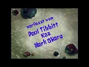 SpongeBob the main drain title card (season 3 style)