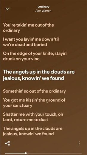 Ordinary – Alex Warren | Lyrics That Will Give You Chills