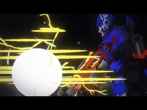 Legendary Godzilla Vs Optimus Prime Stick Nodes Battle