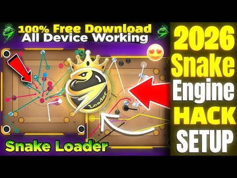 🔥2026 Snake Loader Autoplay Free Hidden Method 😱 Carrom Pool Aim Hack | Autoplay Hack 100% Working