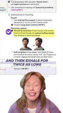 Top COPD Interventions You Must Know for the NCLEX!🧐 #NCLEX #nursingstudent #nursingschool