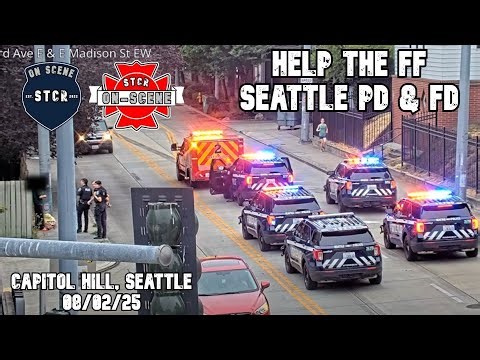 SEATTLE: Fast back-up after battalion chief threatened on scene