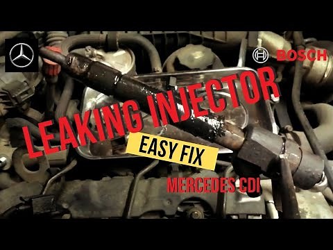 How to fix leaking injector easily