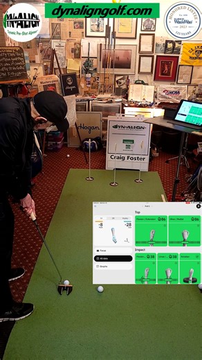 Get DynAligned here https://linktr.ee/dynaligngolf The HackMotion sensor is a highly advanced tool designed to identify problem areas within a putting stroke. With the ability to capture more than 800 data points per second, it provides exceptional insight into stroke mechanics. Importantly, the sensor can also reveal when performance issues stem not from the stroke itself, but from other critical aspects of putting such as alignment or green reading. By streamlining diagnosis, HackMotion saves 