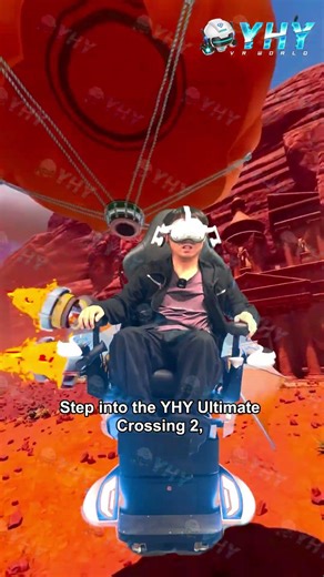 VR Crossing Chair with 360 rotation Motion Experience