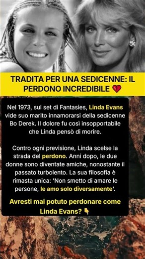 Il perdono incredibile di Linda Evans