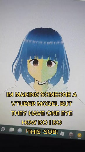 Creating a Unique VTuber Model with One Eye | VRoid Studio Tutorial