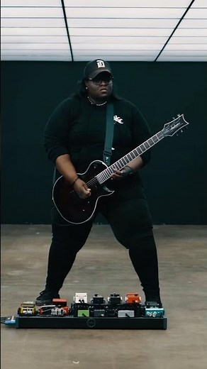 The FIRST female Jackson guitars signature artist and first blk female in metal with a signature.